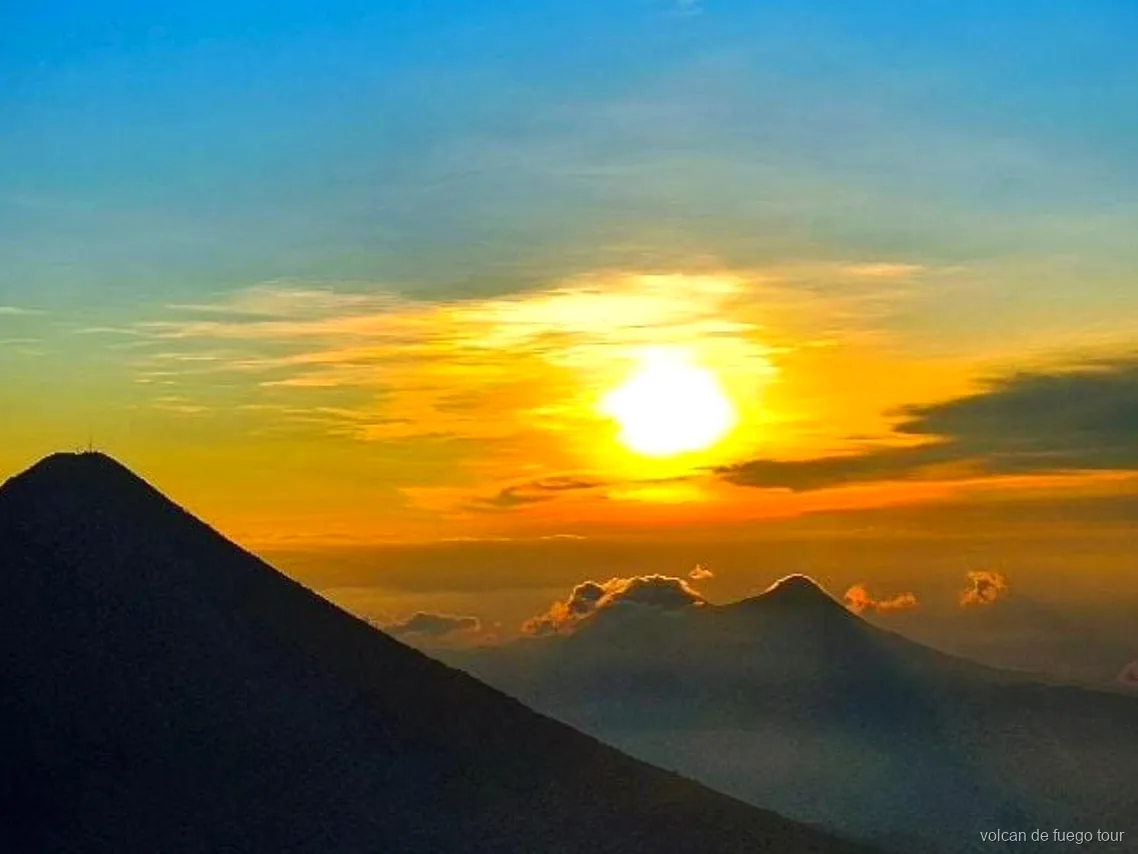 Private 4x4 vehicle climbing toward Fuego volcano base camp